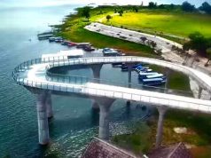 Wisata Gebyar Lebaran Waduk Gajahmungkur, ‘Nganyari’ Jembatan Kaca