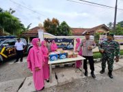 Polsek Pejagoan, Koramil dan Bhayangkari Kompak Bagi 150 Takjil