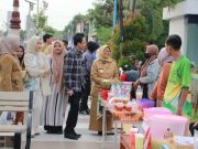 Bupati Kebumen Buka Pasar Takjil Ramadan di Jalan Soetta