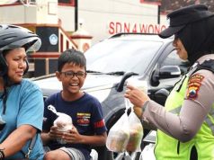 Disertai Imbauan Agar Mengedepankan Keselamatan di Jalan