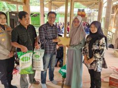 PWI bersama Artos Mall dan Polres Magelang Kota Bakti Sosial di Ponpes Selamat