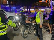 Patroli Jelang Sahur Satlantas Grobogan Gagalkan Balap Liar, 9 Motor Dikandangkan