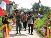 TMMD Ditutup Jalan Makadam 640 Meter Diresmikan, Sasaran Fisik Selesai 100 Persen
