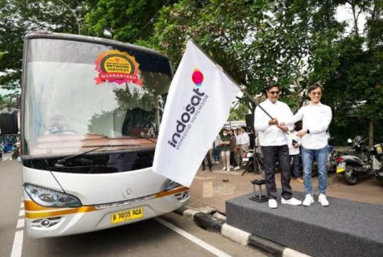 Perkuat Konektivitas Sepanjang Jalur Mudik, Indosat Gelar Ekspedisi Jaringan Andal
