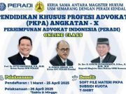 Magister Hukum USM-DPC Peradi Kendal Selenggarakan PKPA
