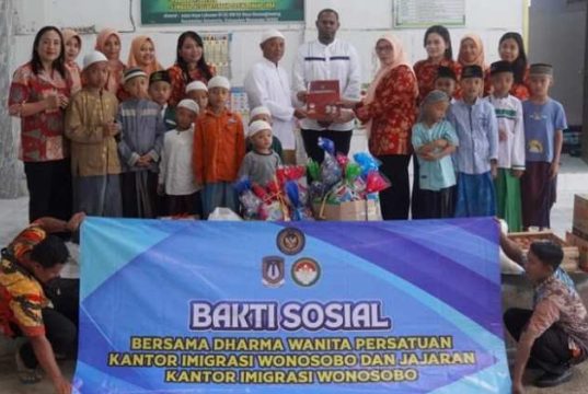 Kanim Wonosobo Gelar Bakti Sosial dan Siraman Rohani Ramadan