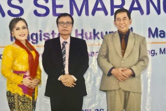 Lulusan Terbaik Magister Hukum USM Lanjut ke S3 PDIH Unissula