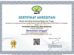 Universitas Semarang Raih Akreditasi Unggul