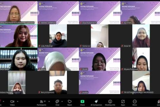 UKM KSP Universitas Semarang Gelar Webinar Perpajakan