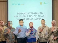 USM Jadi Perguruan Tinggi Pertama di Indonesia yang Percayakan Pengelolaan Wakaf Tunai ke BSI Maslahat