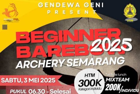 UKM Panahan Gelar Kompetisi Panahan USM Cup I 2025