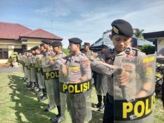 Dalmas Polres Kebumen Giatkan Latihan Tangani Unjuk Rasa