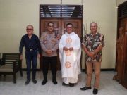 Kapolres Kebumen Pimpin Langsung Pengamanan Ibadah Misa Paskah