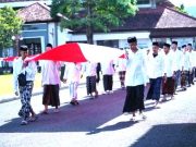 Kirab Haul KH Abdul Manan Dipomenggolo, Menyertakan Merah Putih Sepanjang 168 Meter