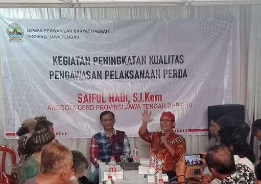 DPRD Jateng Bertemu Dalang dan Juru Kunci Makam di Kebumen