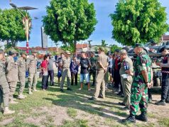 Semrawut, Satpol PP Tertibkan PKL dan Mainan Anak di Alun-alun