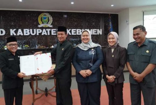 DPRD Kebumen Setujui Penetapan Raperda Perlindungan dan Pemberdayaan Perempuan