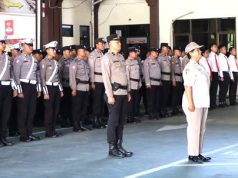 Upacara Kenaikan Pangkat Reguler Bagi PNS Polri