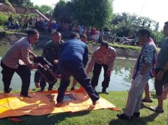 Sesosok Mayat Lelaki Mengapung di Sungai Jratun Wirosari