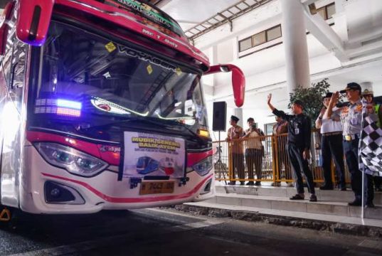 Program Balik Rantau Gratis Pemprov Jateng Kembali Disambut Antusiasme Warga