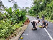Jalan Limbangan Watumalang Longsor, Warga Diimbau Hati-Hati saat Melintas