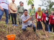 Tanam 1.000 Bibit Pohon di Kawasan Waduk Logung Kudus, Taj Yasin Ingatkan Perawatan