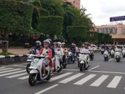 50 Perempuan Muda Berkebaya Rayakan Hari Kartini dengan Keliling Kota Naik Scoopy