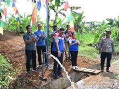 Pertamina Lubricants dan Komunitas 88 Bantu Sumur Bor Air Bersih di Banjarnegara