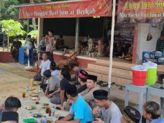 Grup Loro Jiwo Pelopor Jumat Berkah Gratis di Ngrampal Sragen Gelar Halal Bihalal