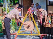 Variasi Baris-Berbaris Meriahkan Pesta Siaga Kwaran Brati