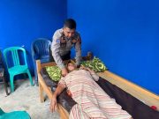 Ipda Lanjar Kembali Bantu Pasien Stroke dan Saraf Terjepit