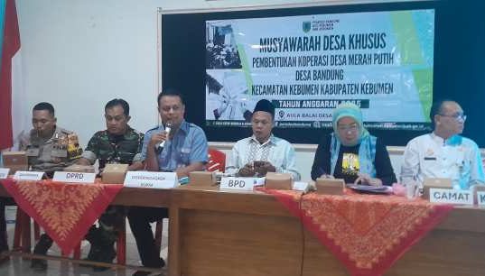 46 Desa di Kebumen Gelar Musdesus Bentuk Koperasi Merah Putih