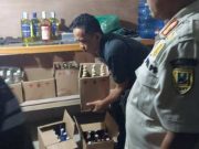 Razia di Kebumen Barat, Satpol PP Sita Ratusan Botol Miras