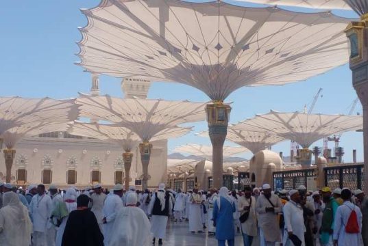 Calon Jamaah Haji asal Jepara Kloter 44 Telah Sampai di Madinah, Langsung Lakukan Ibadah Arba’in