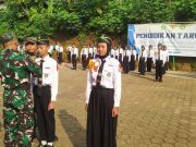 Dilantik, Sebanyak 70 Taruna-Taruni MTs Munzalam Mubaroka