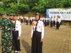 Dilantik, Sebanyak 70 Taruna-Taruni MTs Munzalam Mubaroka