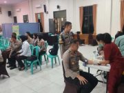 70 Personel Polres Kebumen Ikuti Pemeriksaan Kesehatan Berkala