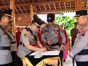Sertijab Kasat, Kasi dan Pengukuhan Empat Kapolsek