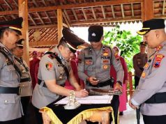 Sertijab Kasat, Kasi dan Pengukuhan Empat Kapolsek