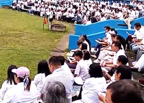 Menggelar Ibadah Padang di Plaza Patung Bedhol Desa