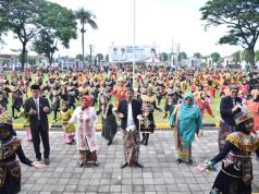 Tarian Nusantara 376 Siswa Meriahkan Hardiknas di Kebumen