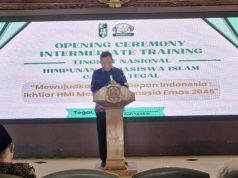 Sekda Kota Tegal Percaya HMI Mampu Hadapi Tantangan Zaman