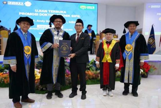 Andi Suryanto Doktor Baru PDTS Unissula