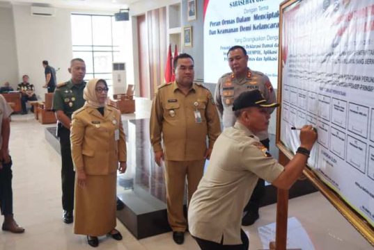 Ormas di Blora Deklarasi Damai, Sepakat Ciptakan Ketertiban dan Keamanan