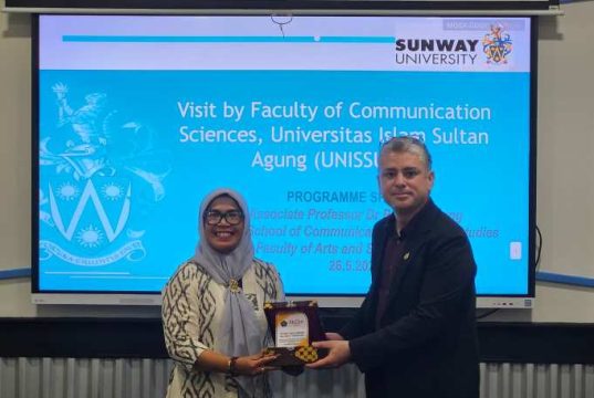 FIELD TRIP FIKOM UNISSULA: BELAJAR DI SUNWAY UNIVERSITY MALAYSIA