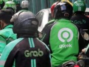 Solidaritas Tinggi, Puluhan Driver Ojol Kudus Ikut Demo di Semarang