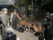 Bawa Sajam, 6 Remaja Diamankan Satgas Anti Premanisme Polres Tegal Kota