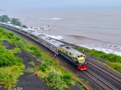 Naik Kereta Api, Nikmati Keindahan Panorama Pantura Jateng