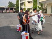 Peduli Jamaah Haji, Pramuka Grobogan Turun Tangan Bantu Kelancaran Pemberangkatan