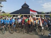 Puluhan Pecinta Sepeda Tua ‘Ngontel Bareng’ di HUT Ke-15 Oglek